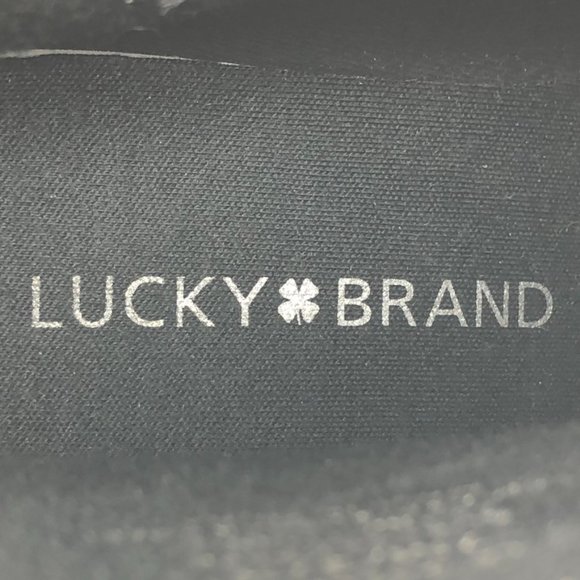 Lucky Brand Base H2O Rubber Rain Bootie Ankle Boot, Black, Women's 7 - Picture 9 of 10